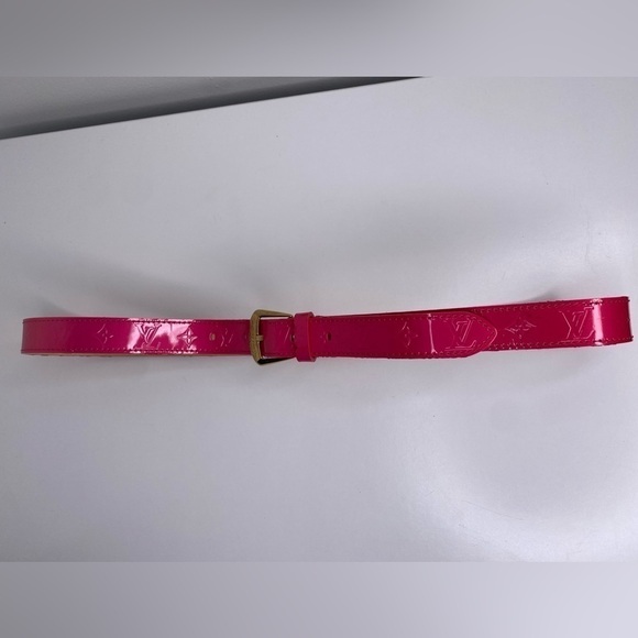 Louis Vuitton Belt Pink Patent Leather Belt main image 6